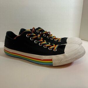 Converse Chuck Taylor AllStar Low Top Pride Sneaker Unisex Multicolor M8.5 W10.5